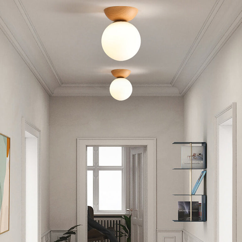 Glass Sphere Pendant Lamp
