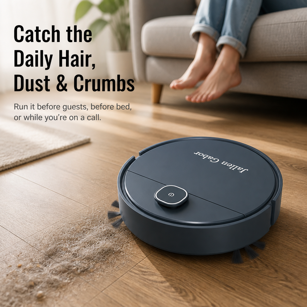 AvantiSweep™ — Pick Up Everyday Hair, Dust & Crumbs Between Cleanings