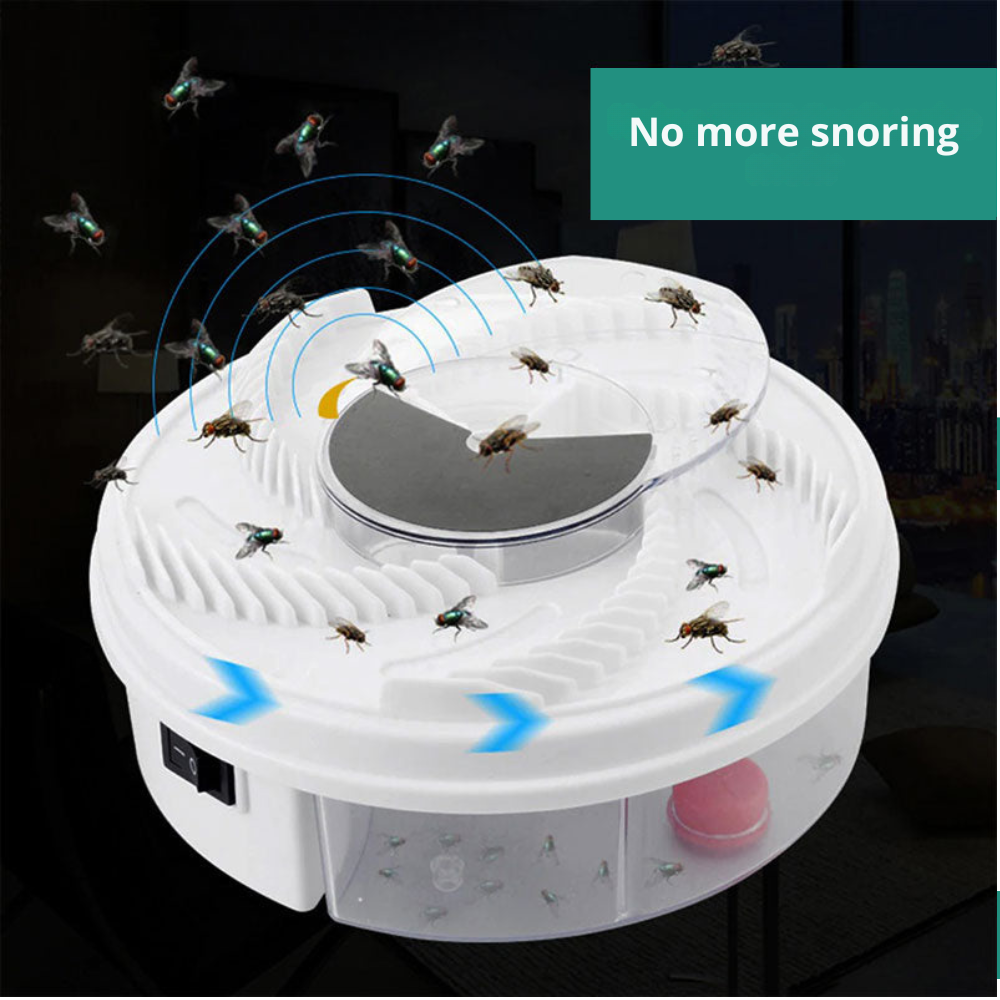 Fly Catcher | Chemical-Free Quiet Insect Trap | Bait Traps | SilentCatch