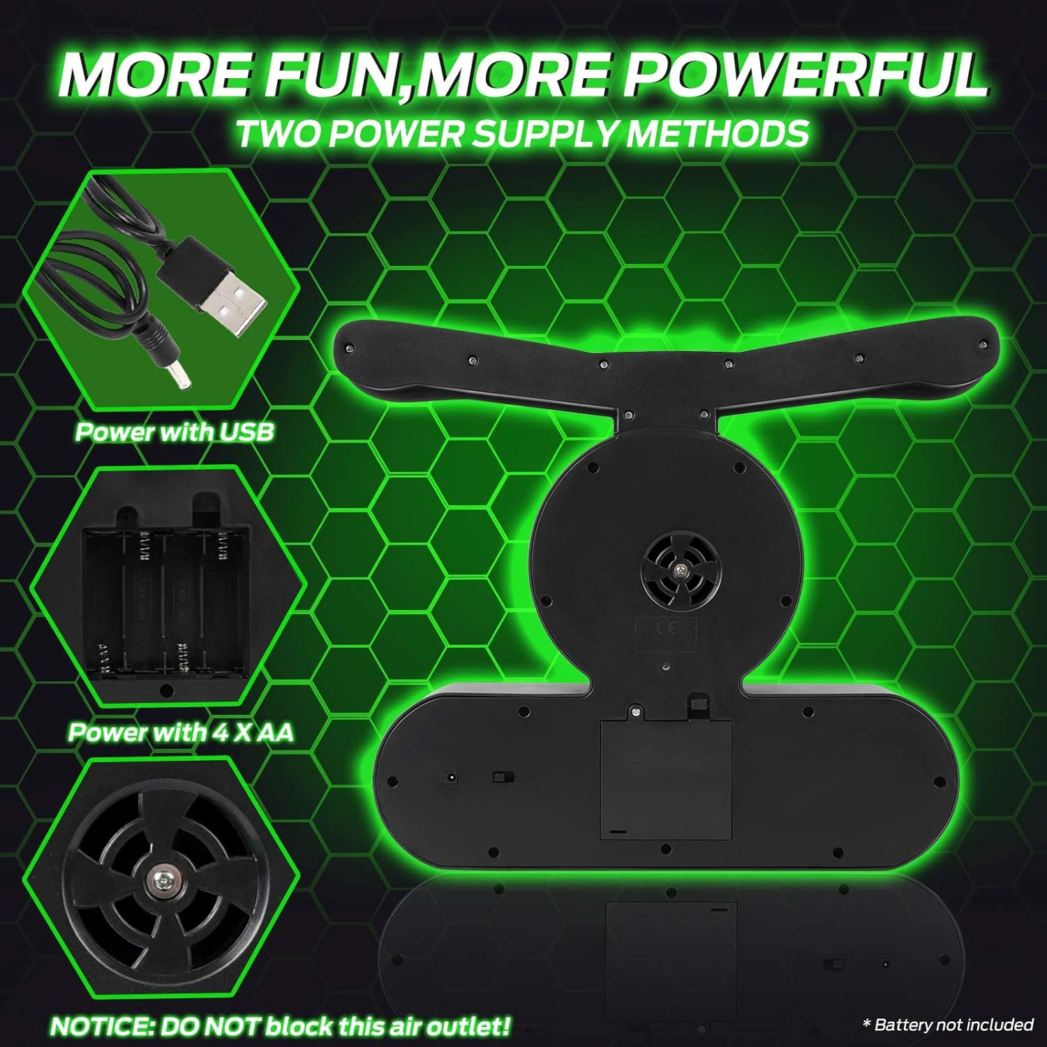 FlashGlide™ — Ignite Thrilling Family Battles with Glowing, Floating Target Action