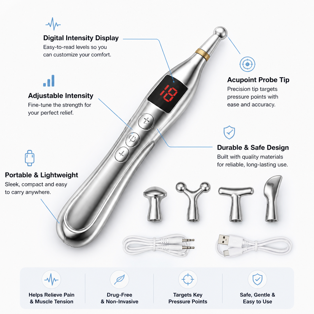 PulseZen™ — Experience Instant, Needle-Free Freedom from Pain and Muscle Tension