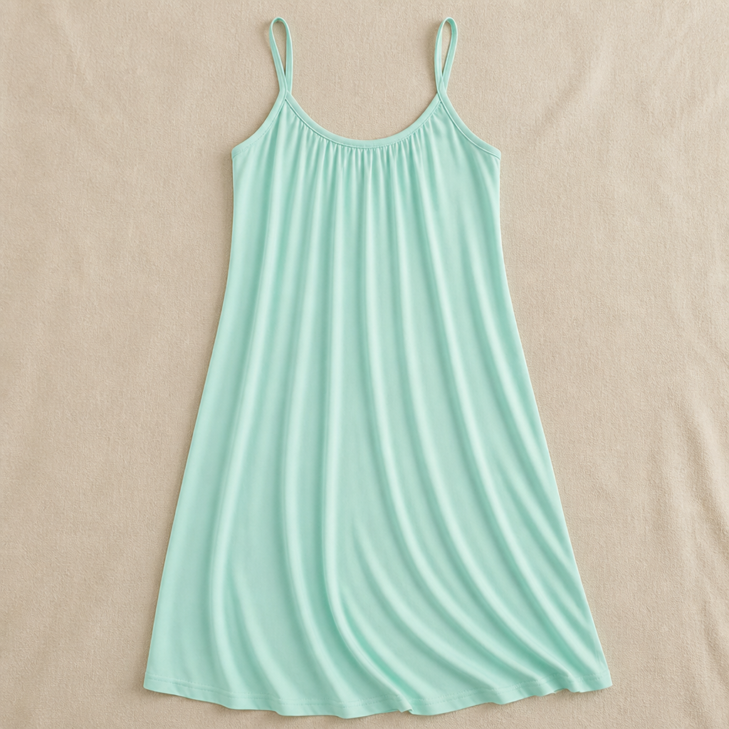 Solvexa™ – Soft Adjustable-Back Dress with Full Opaque Coverage