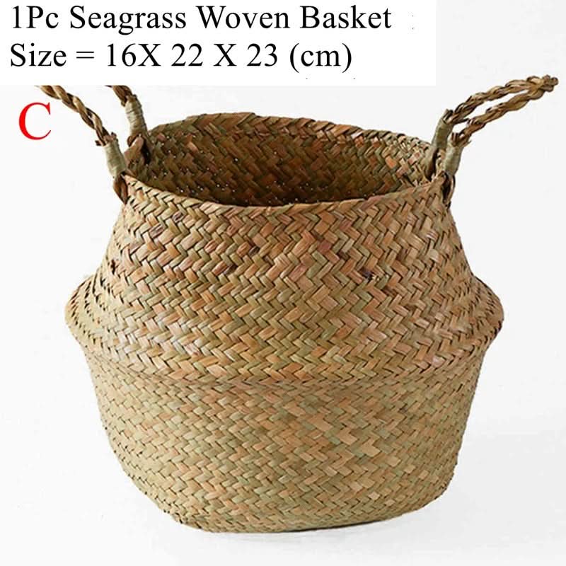 Seagrass Storage Basket – Woven Design for Organizing