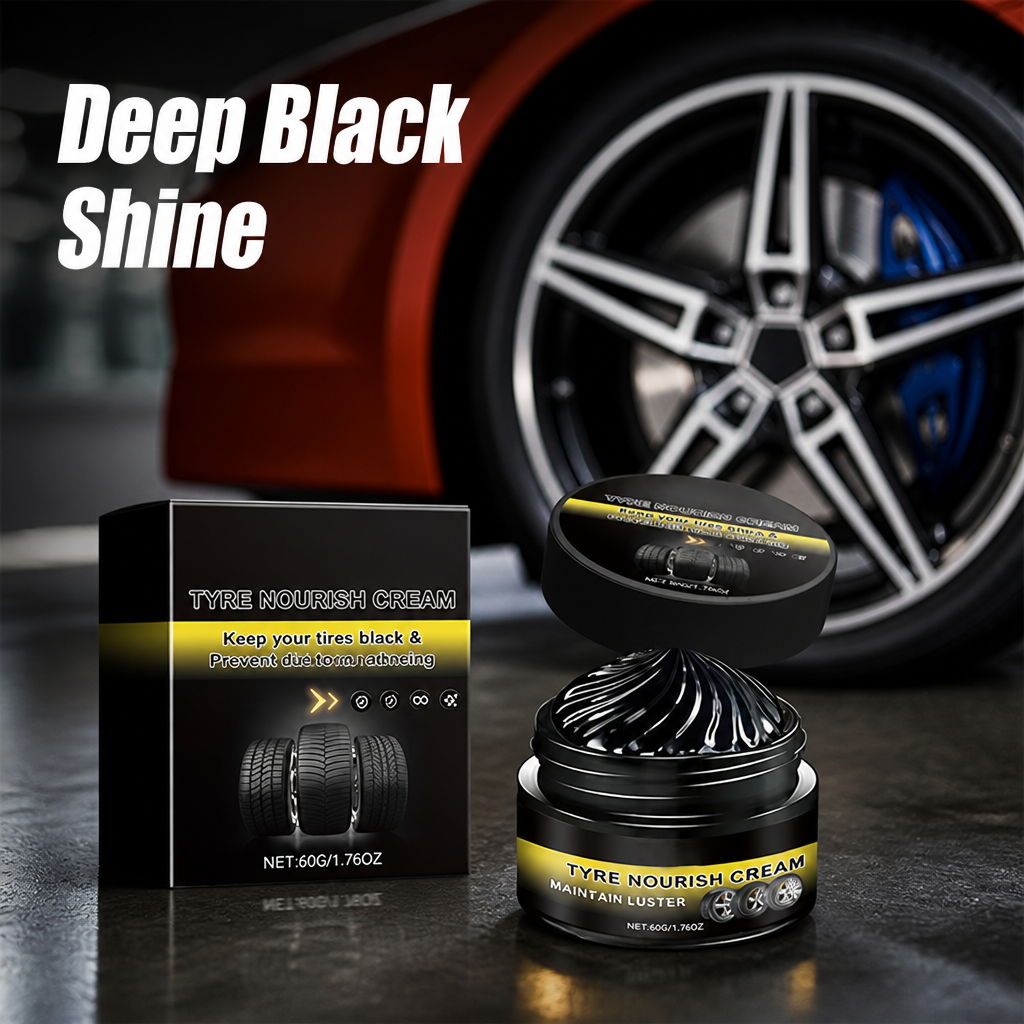 MidnightSheen™ — Instantly Revive Tires with Lasting Deep Black Shine and Rugged UV Defense