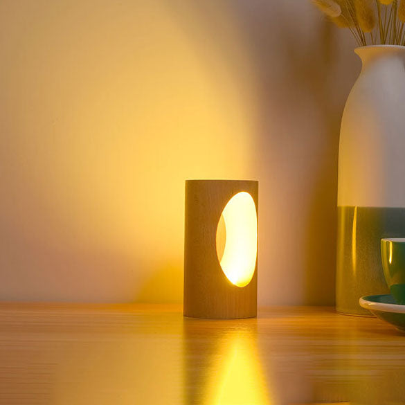 LED Wooden Desk Lamp