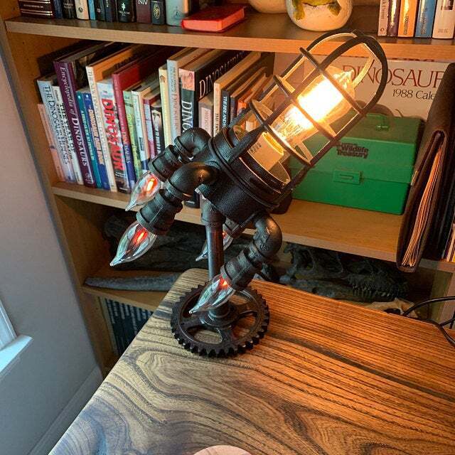 Steam Punk Rocket Light