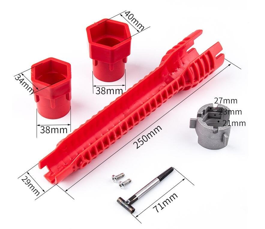 GripMax™ Pro Wrench — Conquer Tight Spaces and Fix Plumbing Without the Struggle