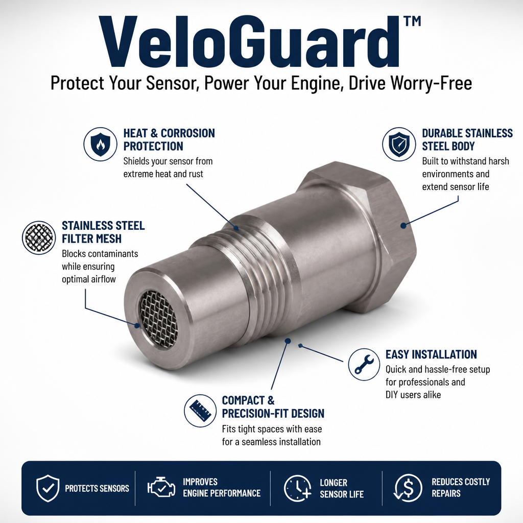 VeloGuard™ — Protect Your Sensor, Power Your Engine, Drive Worry-Free