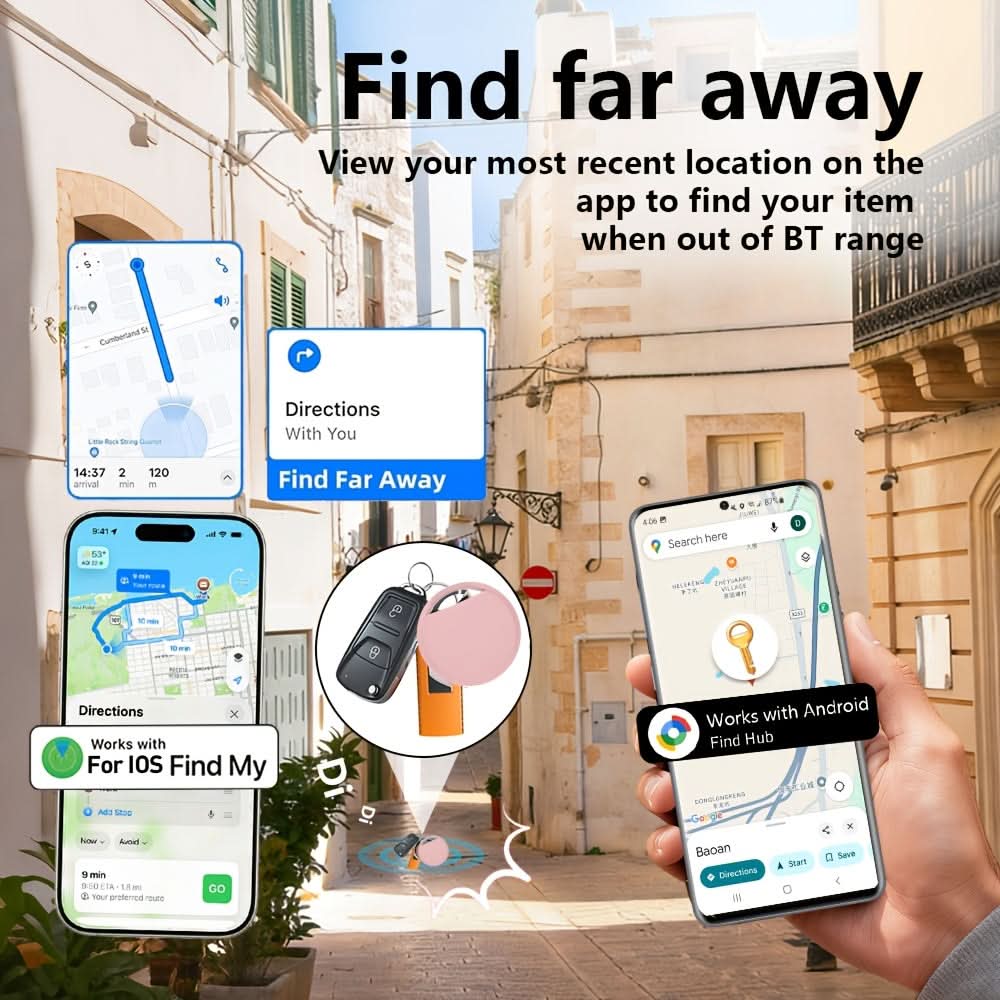 Dual Smart Anti-Loss Tracker – FINDTAG Duo System