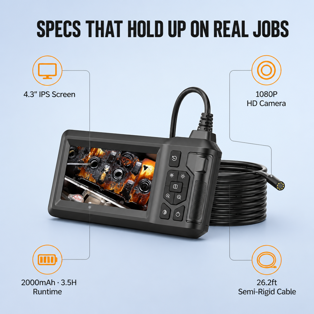 VisionProScope™ — Detect Engine Issues Before You Turn One Bolt