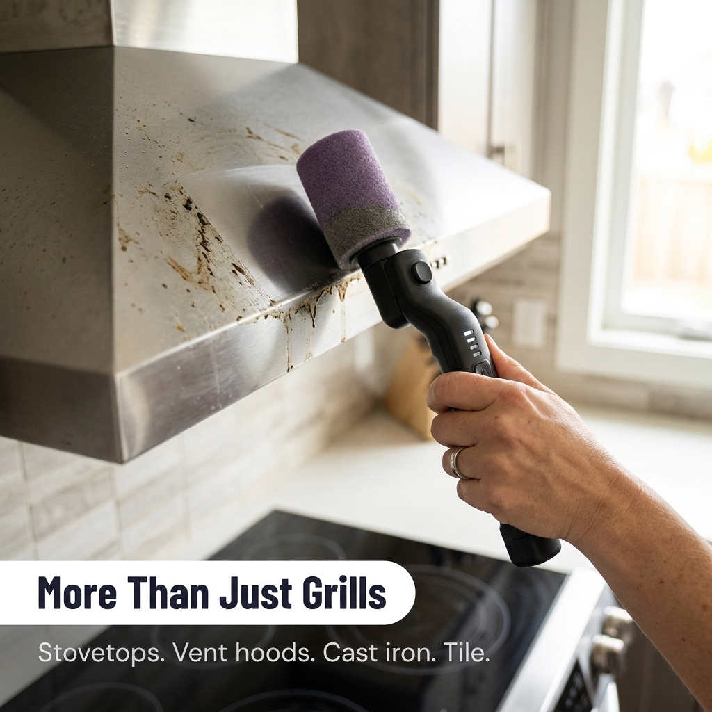 TurboGrillPro™ — Whirl Away Stubborn Grease Fast, Zero Scrubbing Needed