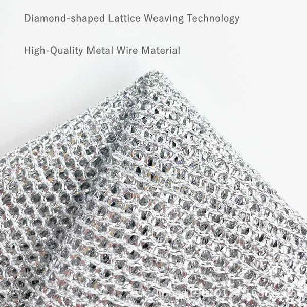 SteelWipe™ Dual-Action Cleaning Rags — Conquer Messes Effortlessly and Watch Your Home Glow