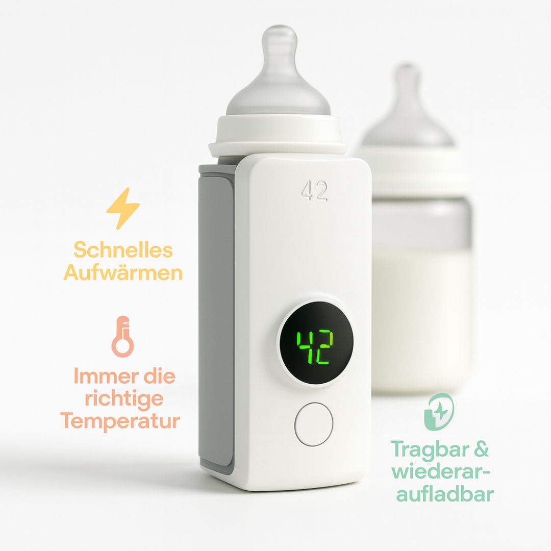 On-the-Go Baby Bottle Warmer | Portable Food Heater