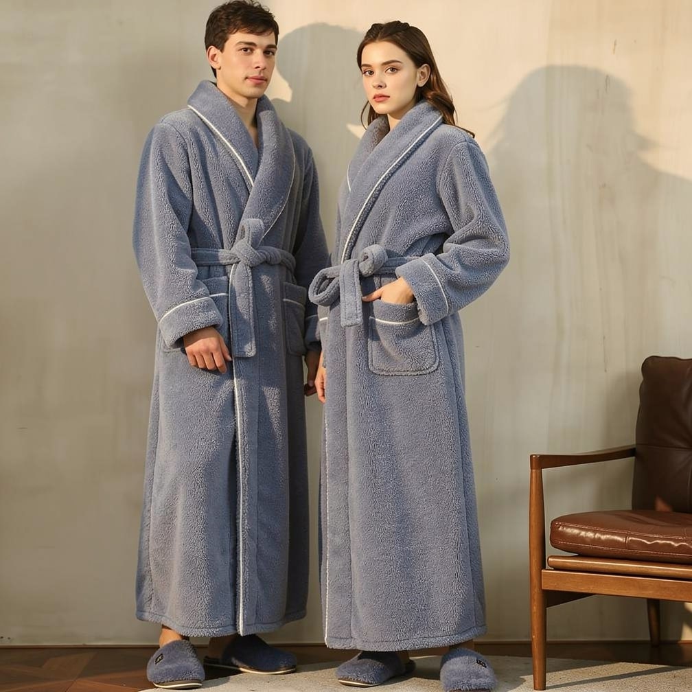 Luxurious Fleece Robe for Ultimate Comfort