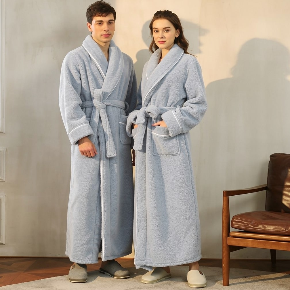 Luxurious Fleece Robe for Ultimate Comfort