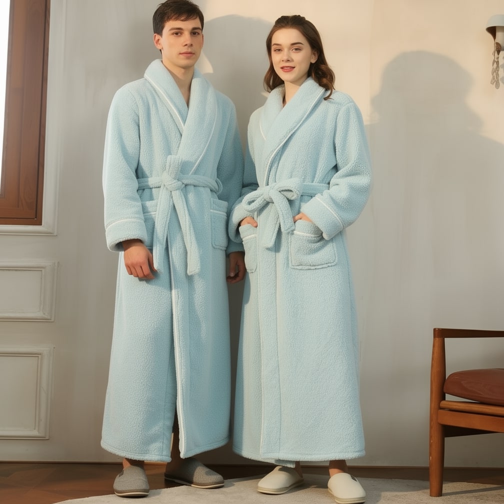 Luxurious Fleece Robe for Ultimate Comfort