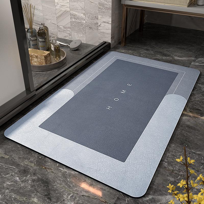 Ultra-Absorbent, Fast-Drying Bathroom Comfort Mat