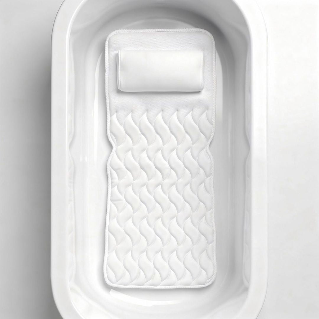 Ultimate Comfort Bath Pillow | Ergonomic Design for Relaxation