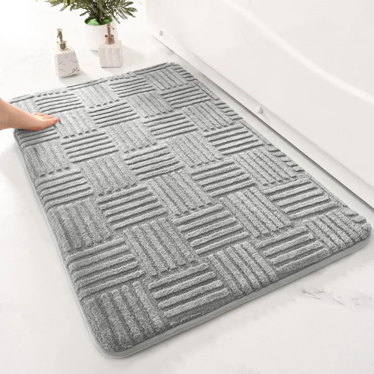 Luxurious Non-Slip Bath Mat for Ultimate Comfort