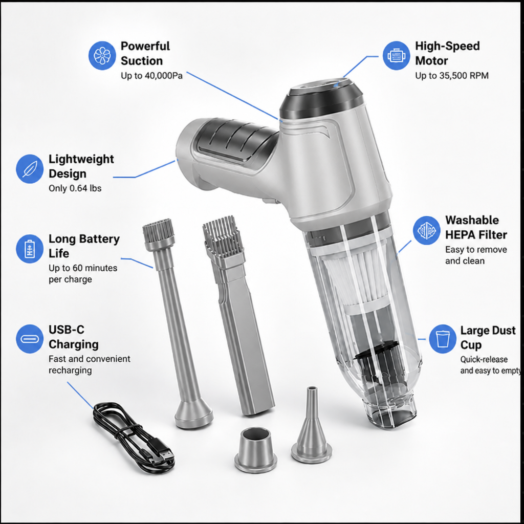 StormSweep™ — Unleash Cordless Power for a Fresh, Flawless Ride Every Time