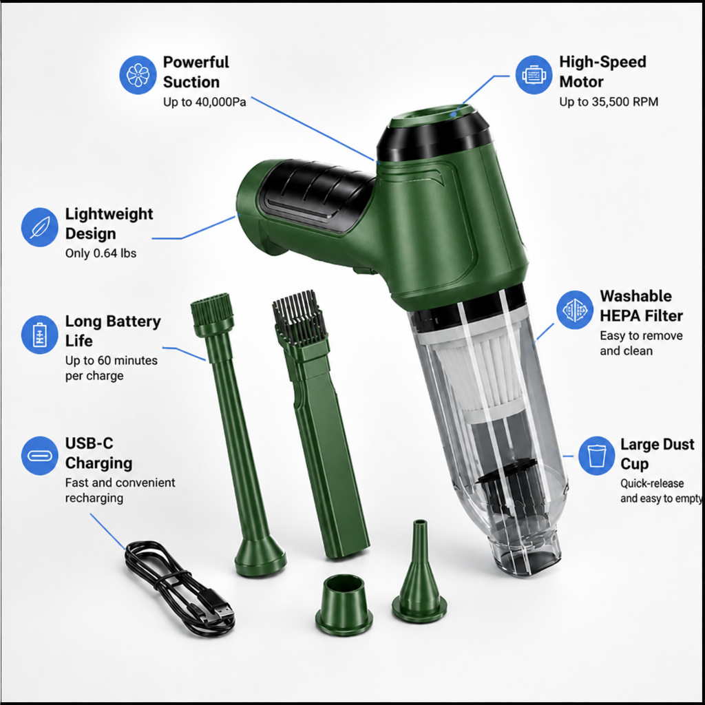 StormSweep™ — Unleash Cordless Power for a Fresh, Flawless Ride Every Time