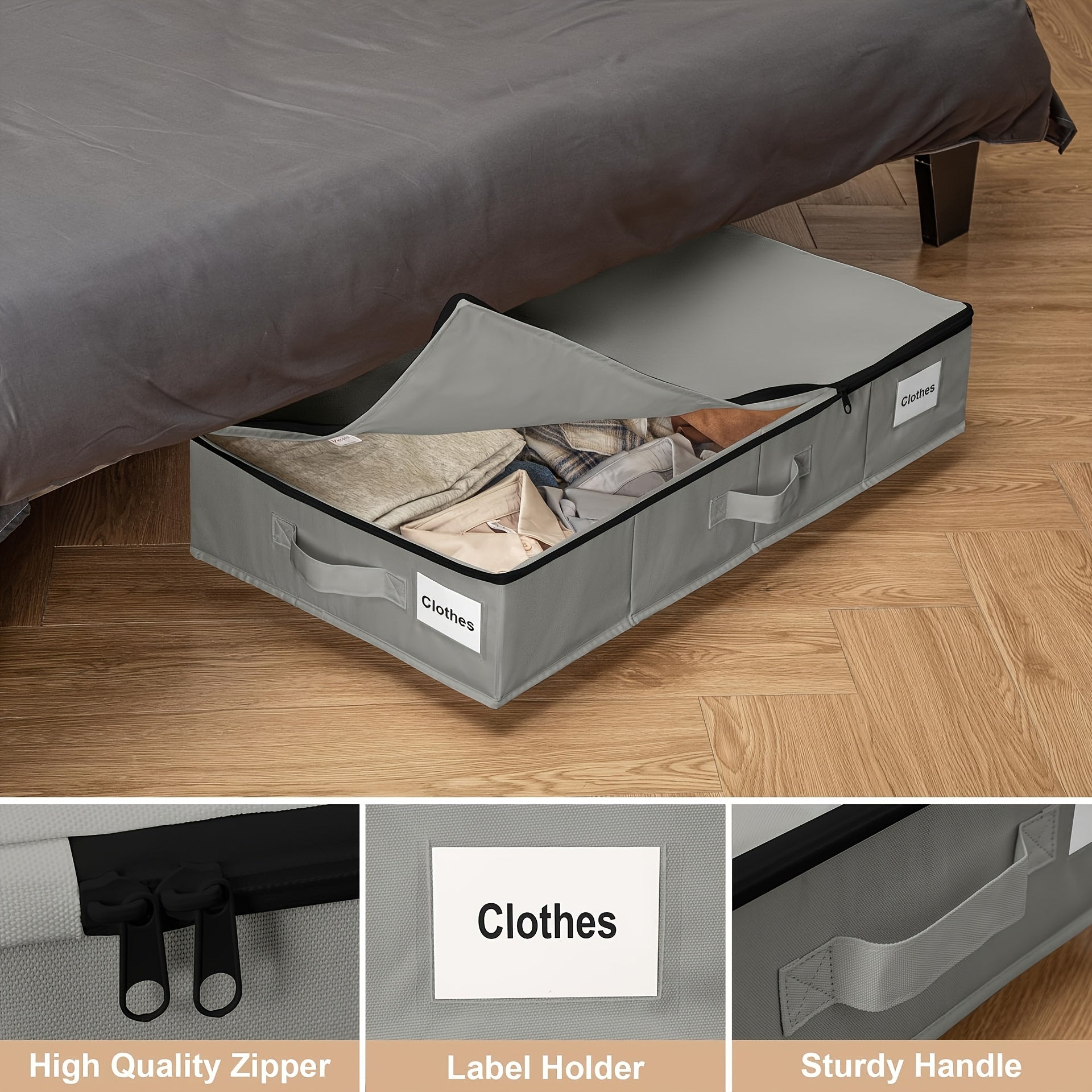 SmartSpace Under-Bed Organizer – Mobile Storage Solution