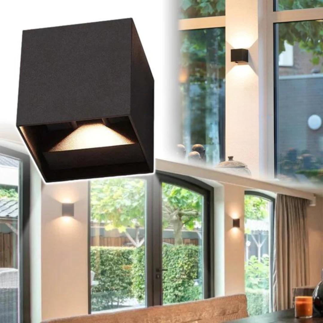 Light Cube™ - The wireless wall lamp with a touch of luxury!