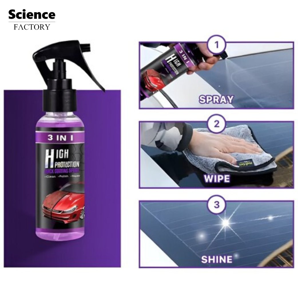 VibrantGuard™ Ceramic Spray — Instantly Restore and Shield Your Car’s Showroom Shine