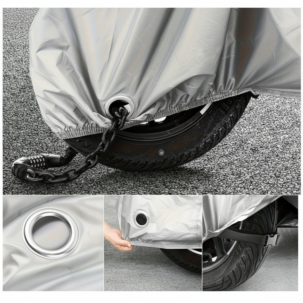 GuardianShield - Versatile Scooter & Bicycle Cover with Lock Feature