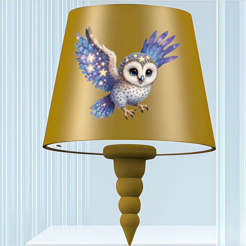 Multifunctional Owl Design LED Table Lamp - Bottle Style