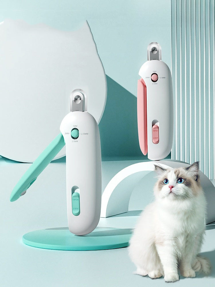 Ergonomic Pet Nail Clipper with 8-Fold Lever – Easy Grip Design