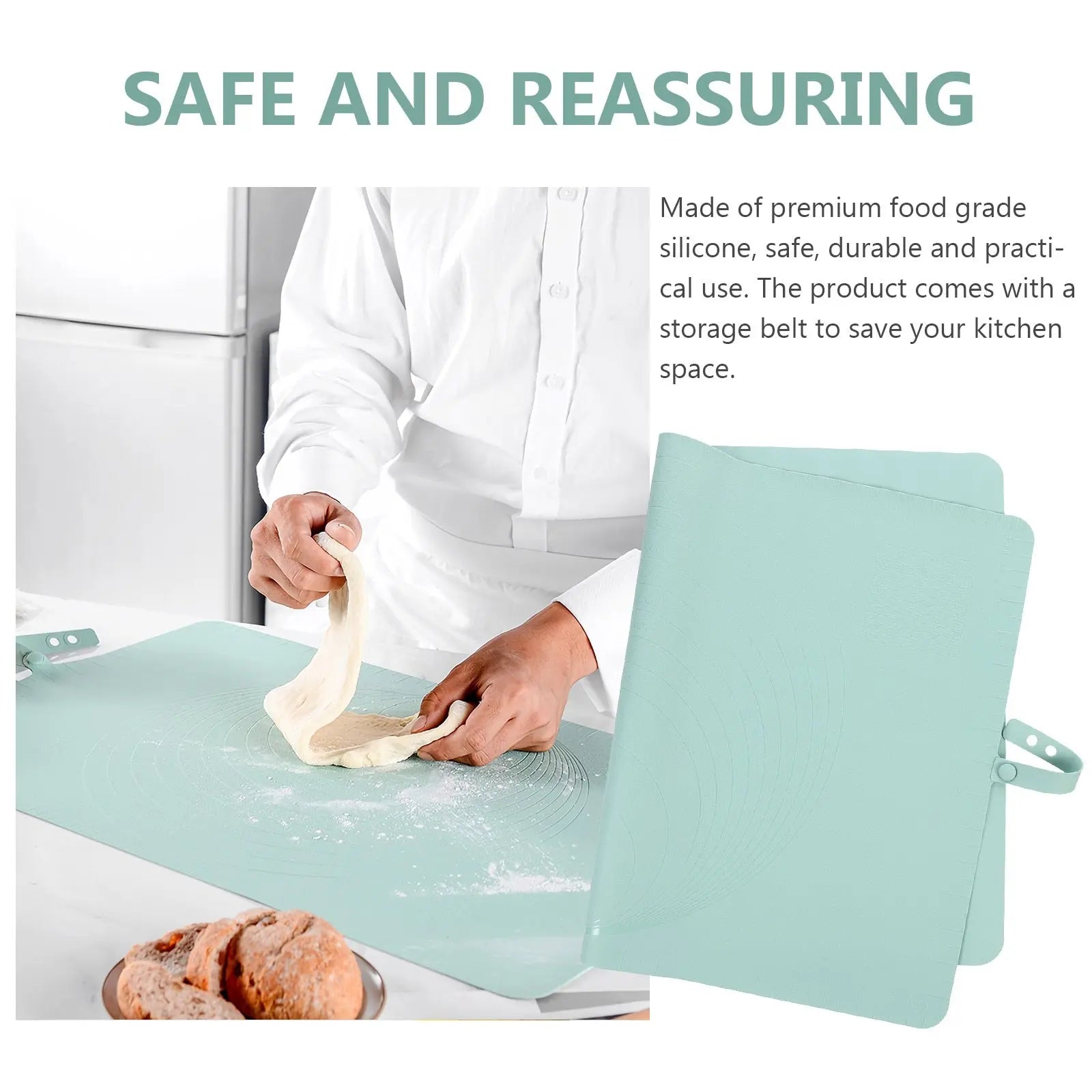 LuxiMat™ — Transform Your Kitchen into a Clean, Stress-Free Baking Haven