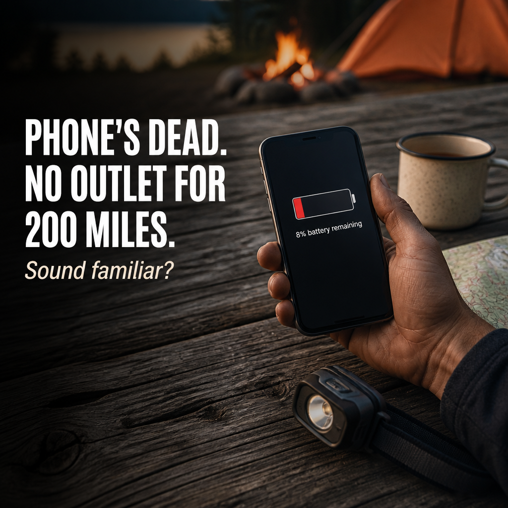 SolaraFlex™ — Attach to Your Pack, Recharge Power Banks on the Go While Hiking