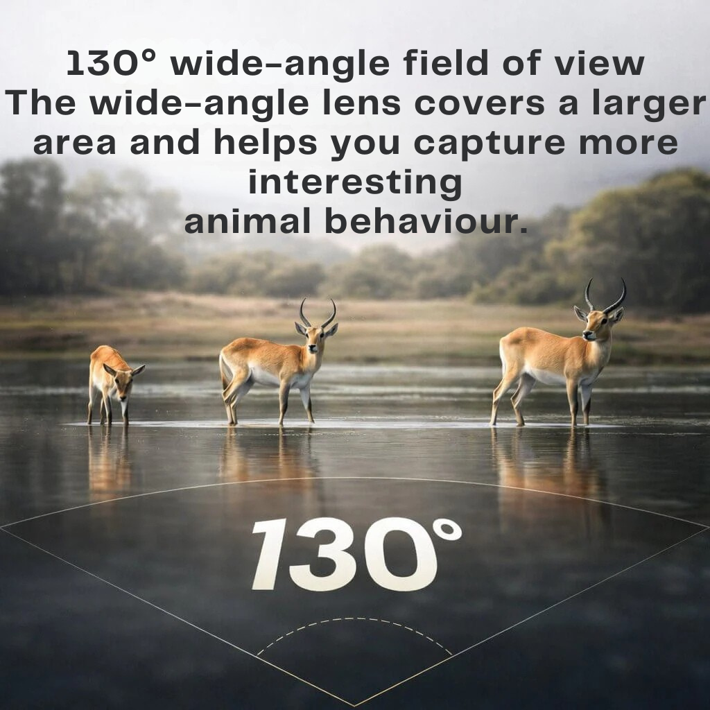Wildlife Monitoring Camera with Night Vision | Motion Detector | Weatherproof | Forest Guardian