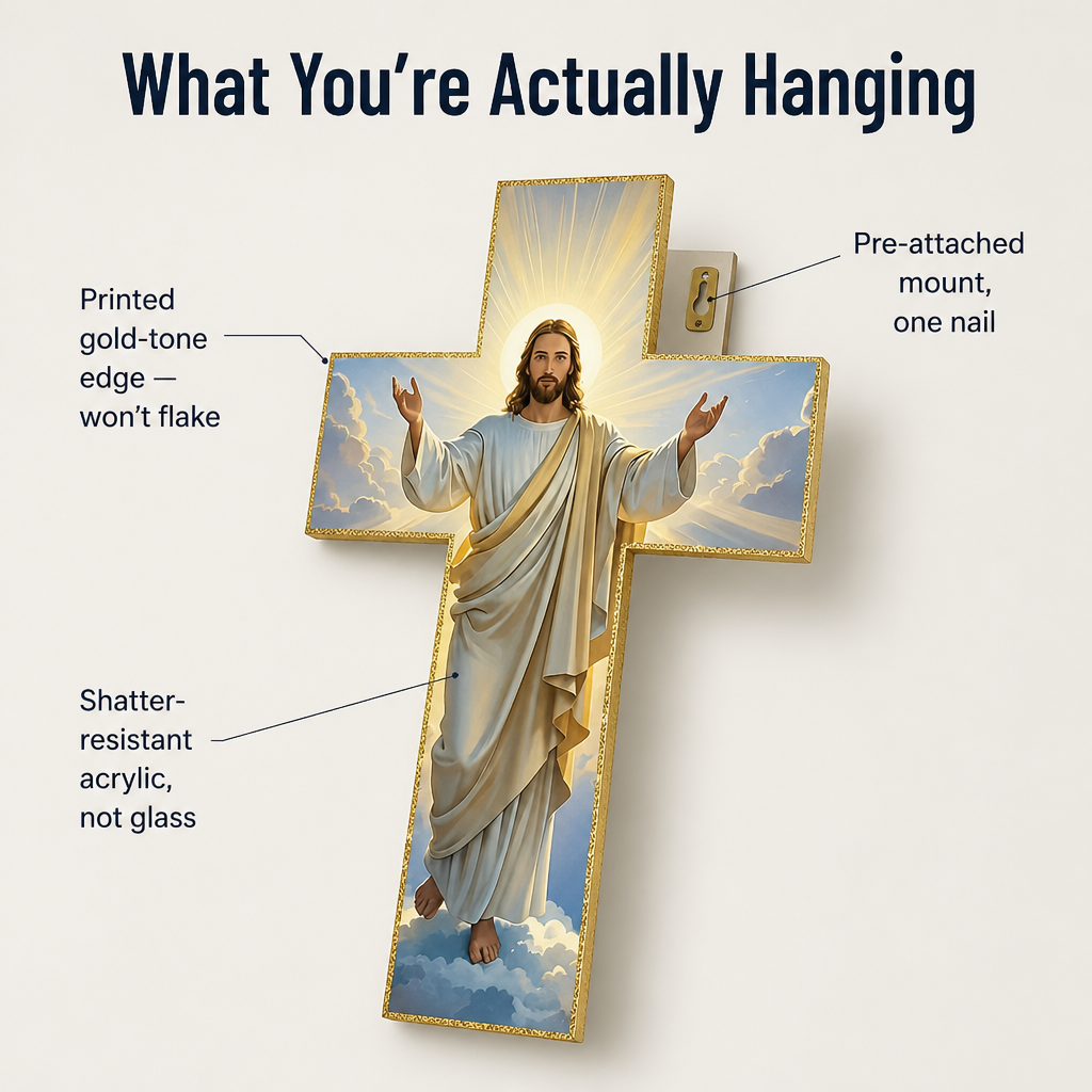 LuminaFaith™ — Mount a Daily Hope Reminder on Your Wall in Minutes
