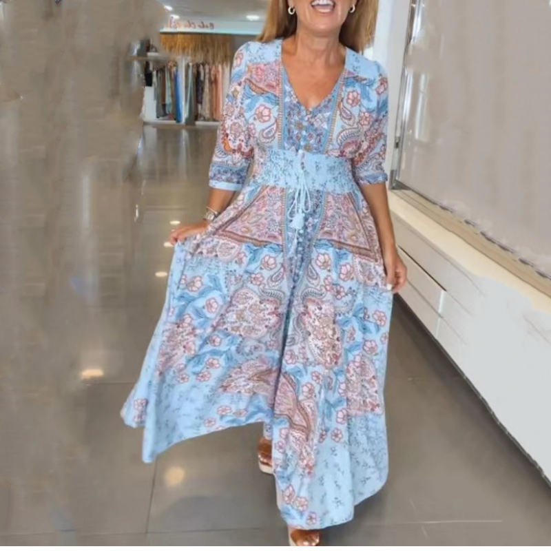 Fleurina™ Floral Dress — Airy-Soft Silhouette That Shows Off Every Curve with Bright Confidence