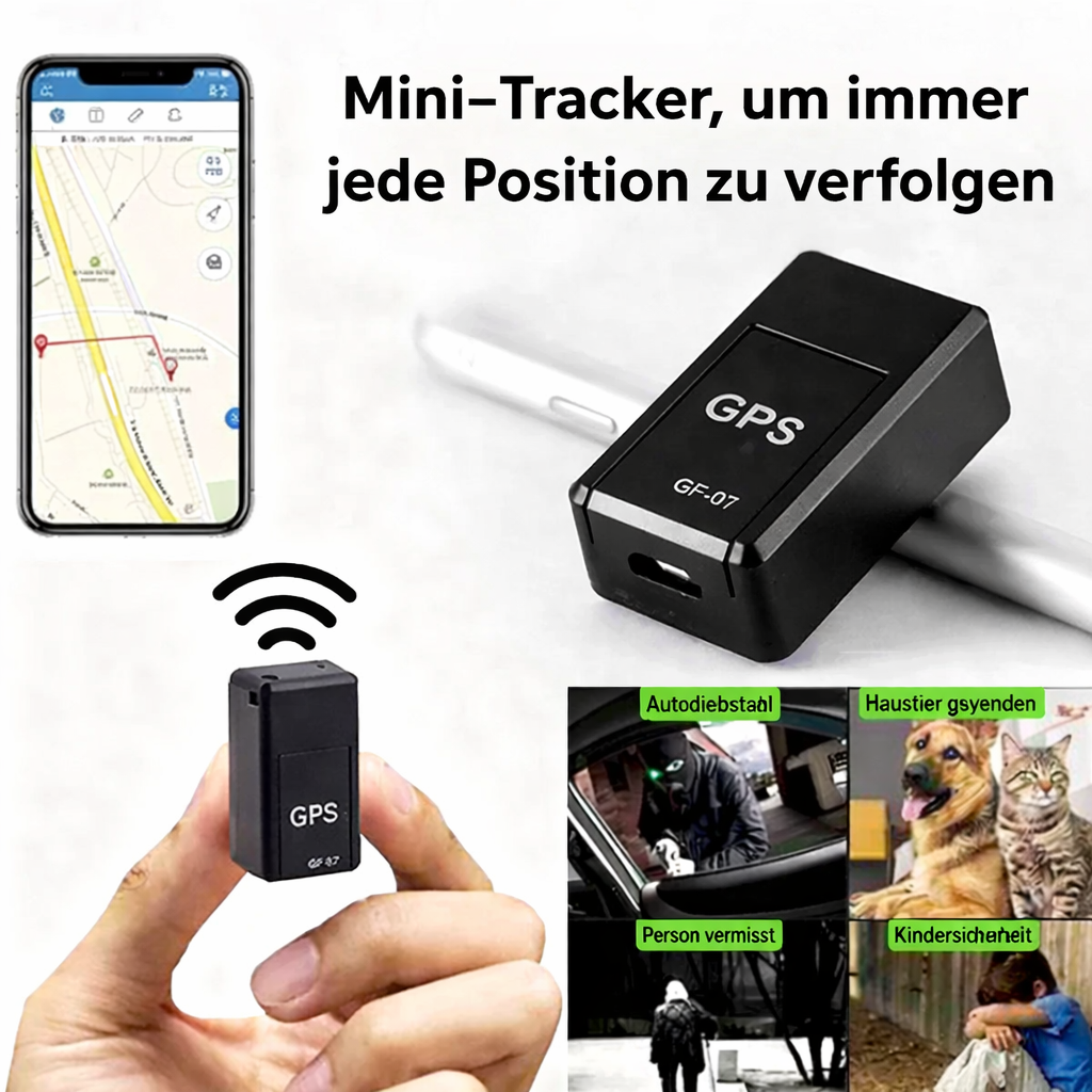 GPS Locator | Small GPS Device without Subscription | Real-Time Tracking | Magnetic & Stealthy | Locaro