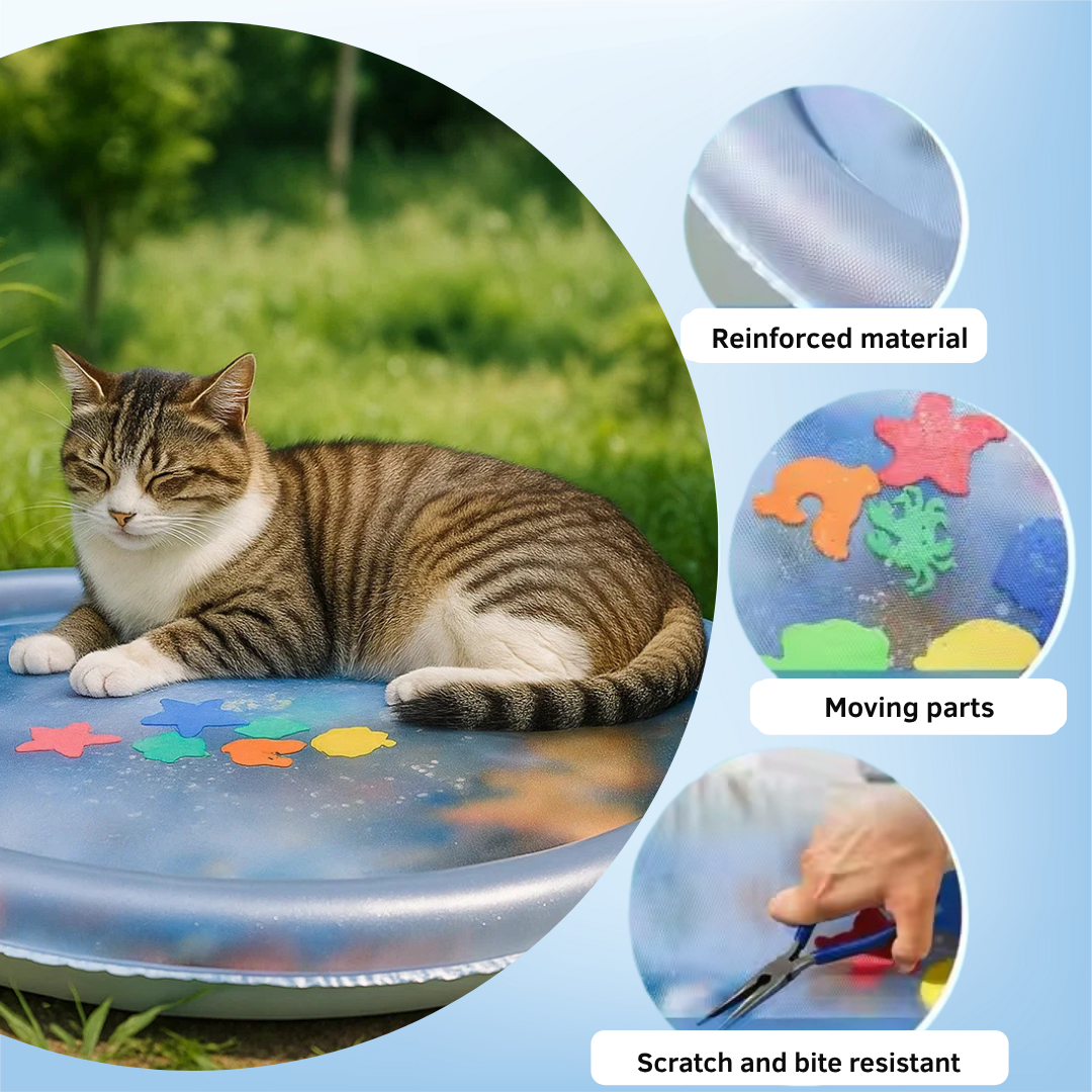 ChillPaw™ Breeze Mat — Transform Your Cat's Summer with Instant Cool Calm and Playful Joy