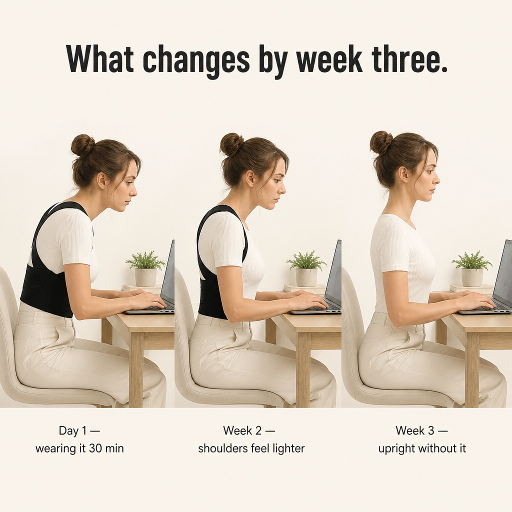 AlignPro™ — Correct Rounded Shoulders and a Stiff Lower Back with a Single Brace