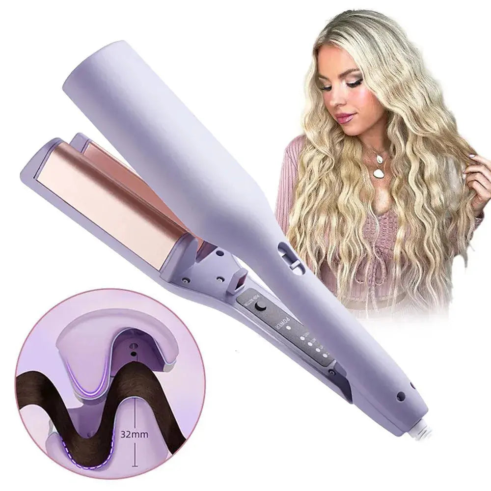 CurveLux™ Waver — Effortless, Head-Turning Waves That Make You Shine Instantly