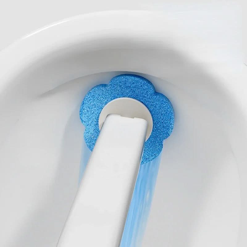 Disposable Toilet Brush Set featuring Replaceable Heads