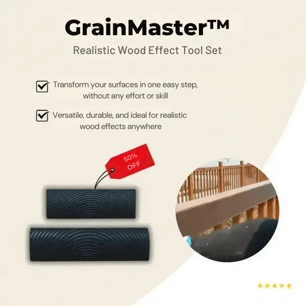 TimberTrace™ — Effortless Wood Grain Magic That Brings Your Walls to Life