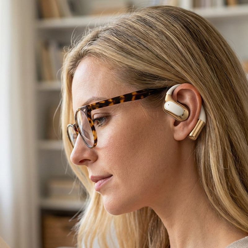 SoundGlide™ — Experience All-Day Freedom with Crystal-Clear Sound and Unmatched Comfort