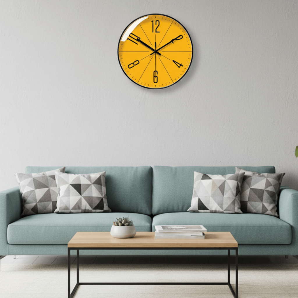 Elegant Scandinavian Wall Clock – Accurate and Chic Decor