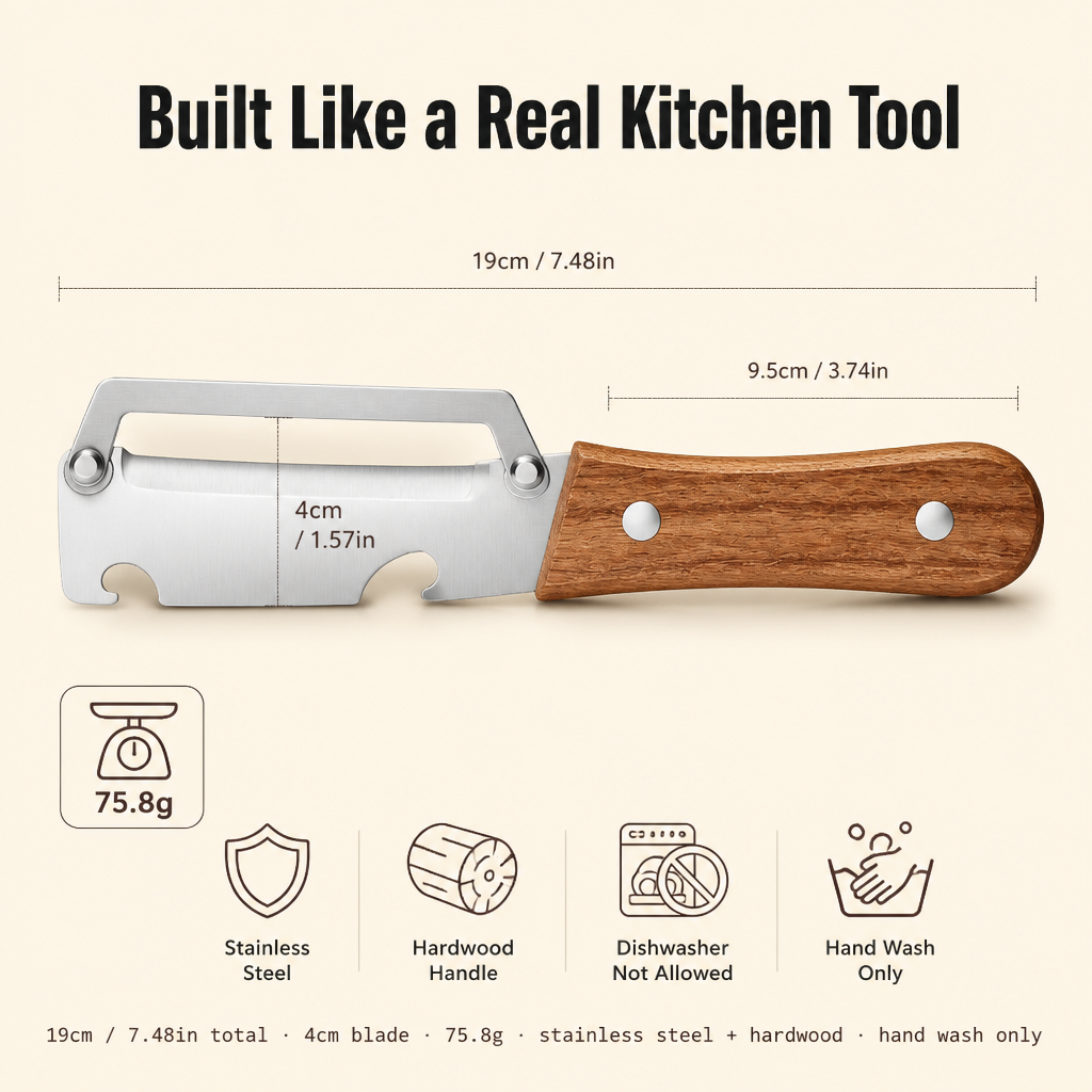 VitaSlice™ — Slice Through Pumpkin, Squash & Tough Skins Without Using a Knife