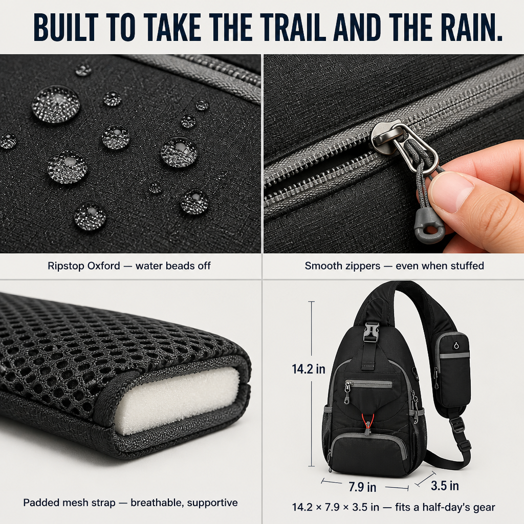 SmartPack™ — Hold Your Phone, Wallet & Water Bottle Minus the Backpack Bulk
