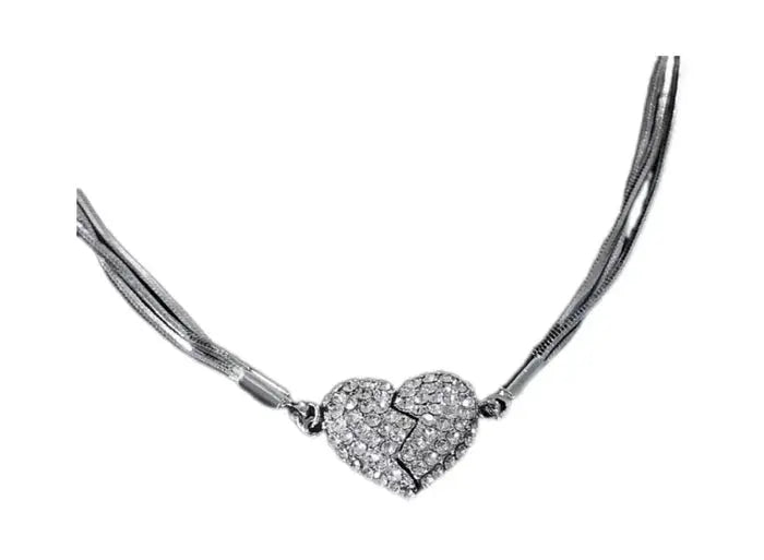 EmberLink™ Magnetic Love Necklace — Ignite Unbreakable Bonds and Wear Your Heart Proud