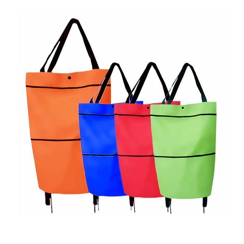 Shopping Cart | Foldable Rolling Bag | Lightweight Carrier | Icone