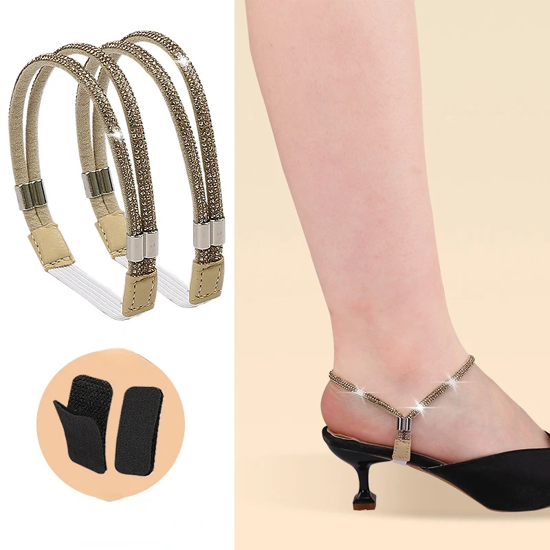LustraStrap™ — Lock Your Heels, Light Up Every Step with Confident Sparkle