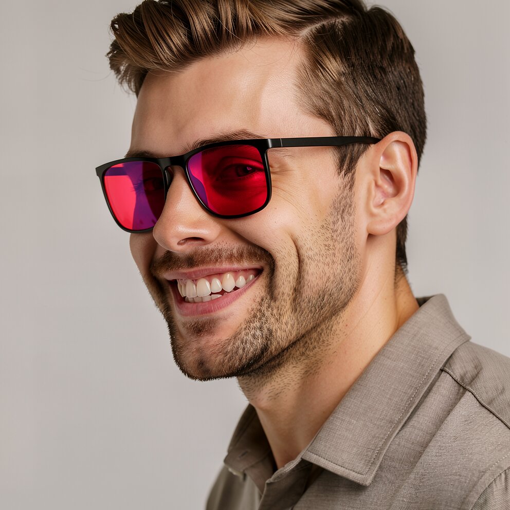 VisionGuard Blue Light Filtering Glasses for Screen Use